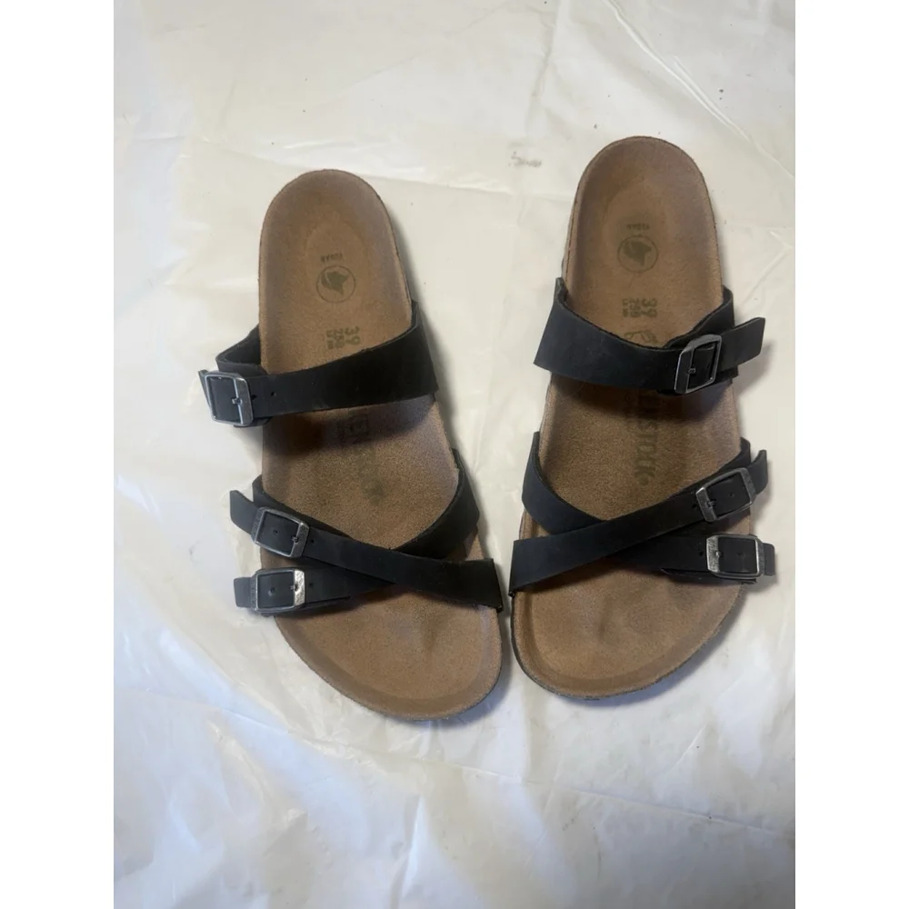 Birkenstock Franca Vegan Sandal Size 9 black